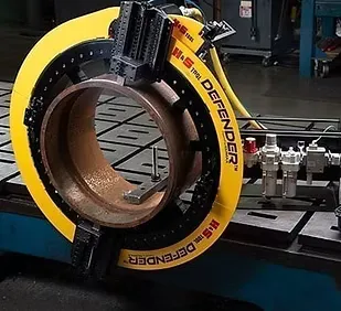 Stroj s děleným ráme Climax AFC/BFC pro dělení trub